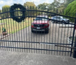 New Residential Gate Installation