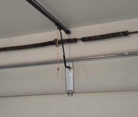 Residential Steel Back Garage Door Repair